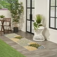thumbnail image 4 of Nourison Aloha Indoor/Outdoor Green Multicolor 2'3" x 8' Area Rug (2x8), 4 of 8