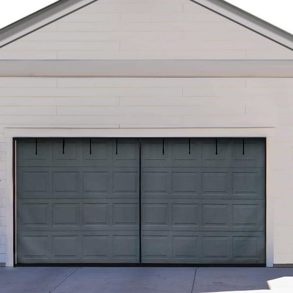 16 ft. x 7 ft. Two Car Roll-Up Garage Door Screen with Magnetic Closure