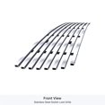 thumbnail image 2 of 1996-1997 Honda Accord 304 Stainless Steel Polished Finish 8X6 Horizontal Billet Stainless Steel Billet Grille, 2 of 2