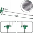 thumbnail image 5 of 16x Steel Tent Pegs - Durable Long Pegs With Plastic Frame Compatible Camping, 5 of 5