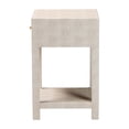 thumbnail image 5 of Baxton Studio Dansby Modern End Table, 1-Drawer, Beige, 5 of 9