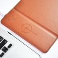 thumbnail image 4 of Mouse Pad Wireless Charging: Faux Leather Computer Mousepad Mouse Mat for Office, 4 of 10