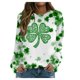 thumbnail image 5 of Xuyuer Women's Round Neck St. Patrick's Day Printed Long Sleeve Shirts Sweatshirt - Festive Holiday Graphic Pullover Top for Seasonal Parties, Gift Exchanges and Cozy Spring Summer Wear, 5 of 5