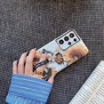 thumbnail image 4 of Samsung Galaxy S21 Ultra 5G Cas Doigt Poignée Pied, Conception Florale Mignon Robuste Résistant aux Chocs Slim Doux TPU + Mat PC Double Couche Anneau Sangle Couverture pour Galaxy S21 Ultra - 2021(Tournesol), 4 of 6