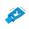 thumbnail image 4 of ZheElen Metal Rear Tail Plate Remote Control 1:12 Upgrade Modification Tailboard Part Repairing Replacement for Wltoys 124016 124018 Blue, 4 of 7
