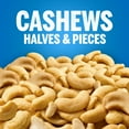 Planters Cashews Halves & Pieces with Sea Salt, 46 oz lb Canister