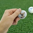 thumbnail image 4 of German Shepherd Dog Selfie Golfing Premium Metal Golf Ball Marker, 4 of 5