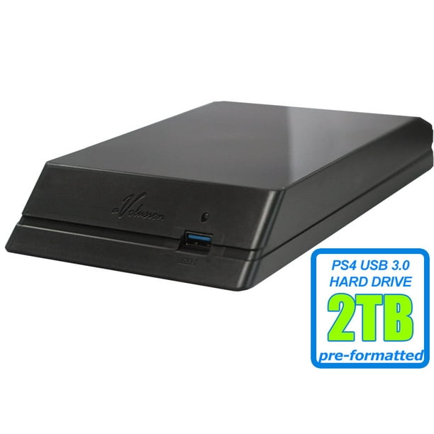 geestelijke accu speler Avolusion HDDGear 2TB USB 3.0 External Gaming Hard Drive (for PS4, PS4  Slim, PS4 Slim Pro) - 2 Year Warranty - Walmart.com