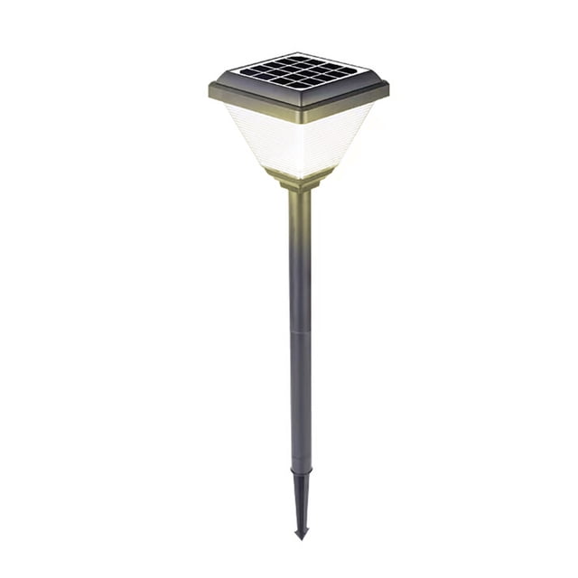 LED Solar Path Stake Lights Outdoor Lawn Lights Lighting Control Waterproof In-Ground Landscape Lamp for Wedding Party Yard Walkway Patio Decoration Lamp