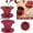 Red, variant on Reusable Silicone Coffee Filter Cup Eco Friendly Recyclable Portable Durable Brewing Holder For Fresh Tasty Drinks
