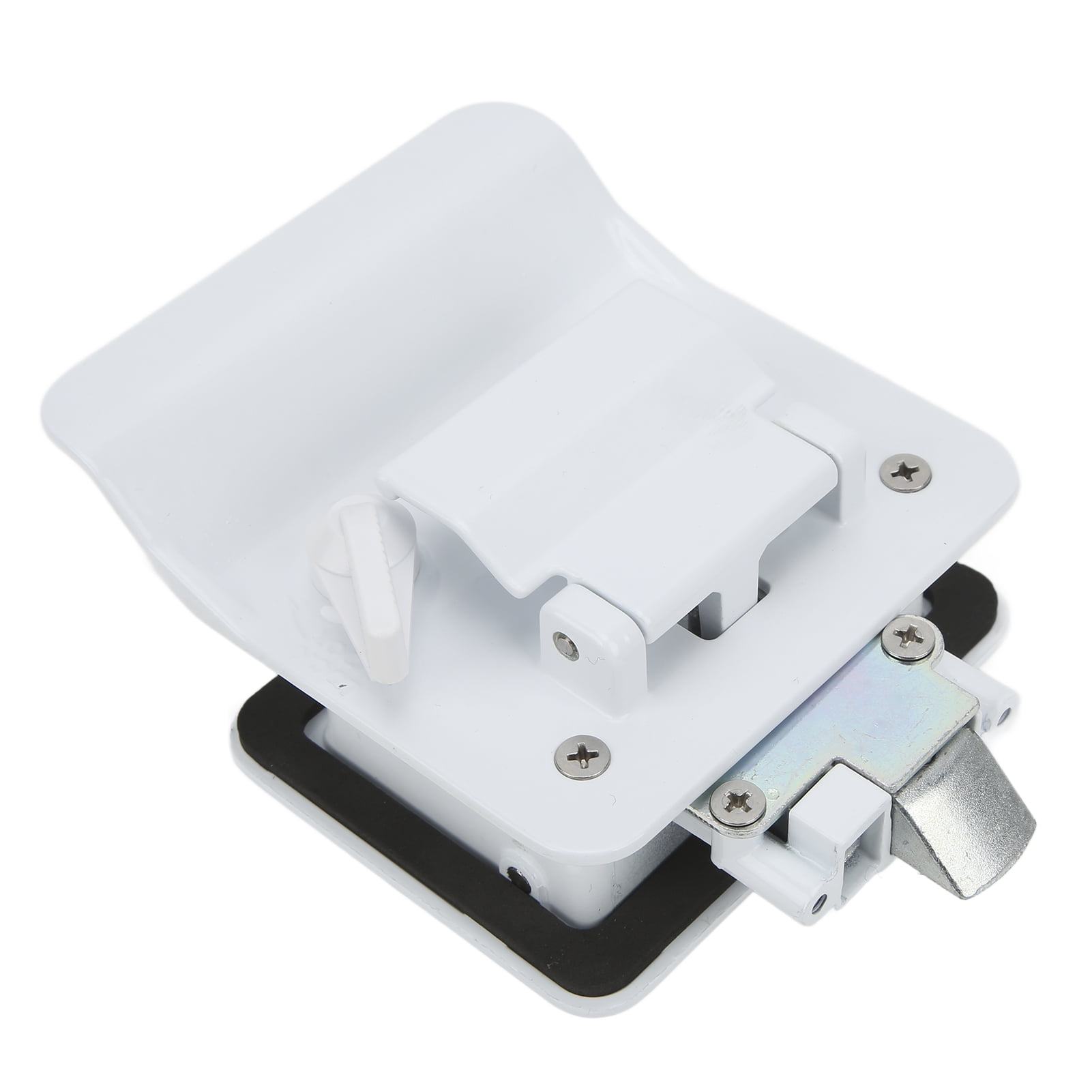 QCAA Lot De 4 Loquets à Rouleau En Laiton Massif, ORB, Lot De 4