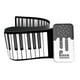 thumbnail image 4 of Teclado electrónico plegable recargable de 49 teclas para principiantes y niños que viajan. Blanco, 4 of 9