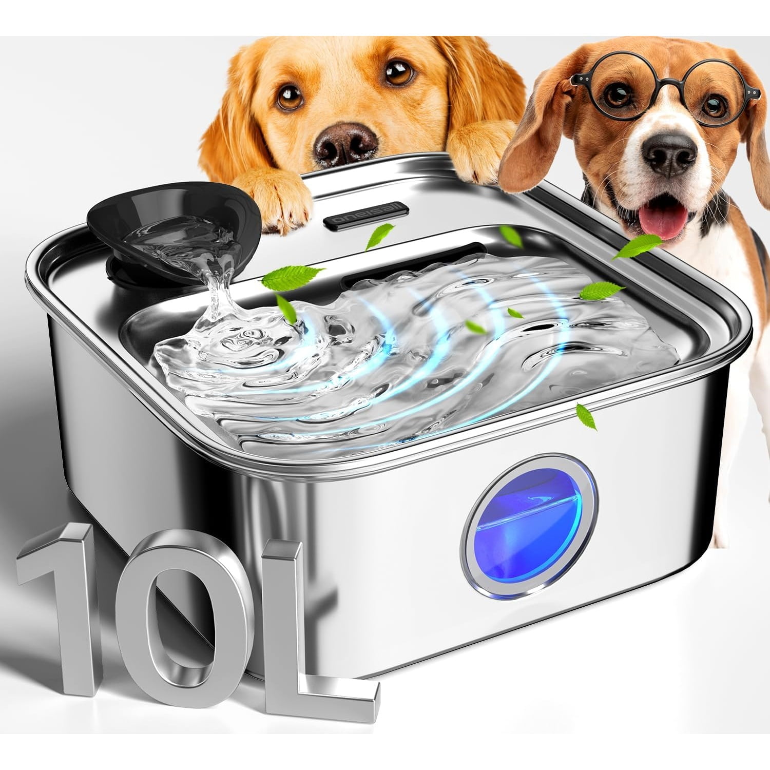 Grasslands Road Outdoor Garden Dog Bar Drinking Water Fountain Bowl -  Walmart.com