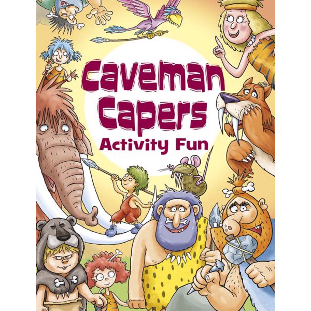 Dover Children's Activity Books Caveman Capers Activity Fun (Paperback