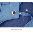 thumbnail image 2 of Thick canvas bottom split wear-resistant woodworking gardening apron waterproof, 2 of 6