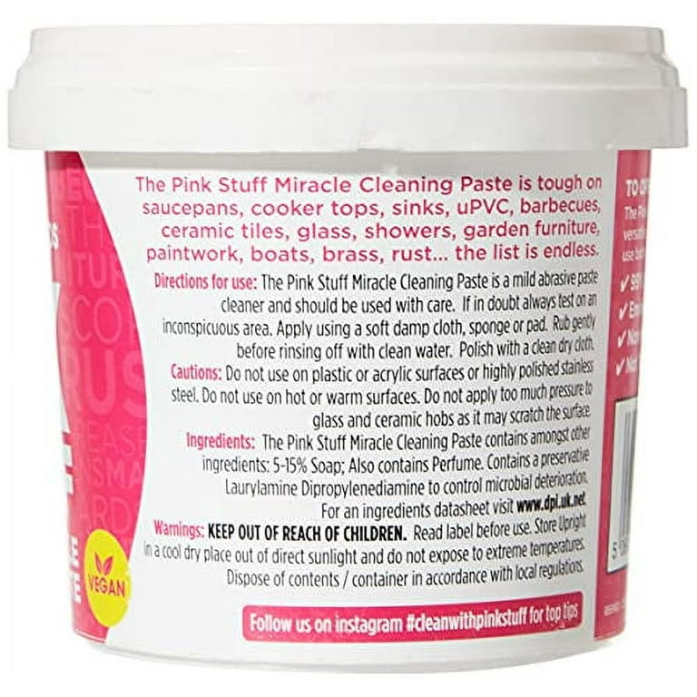 THE PINK STUFF - The Miracle Cleaning Paste – The Pink Stuff