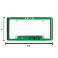 thumbnail image 4 of Dallas Hockey Star's (Set of 2) Chrome Metal License Plate Frames with Bold Full Frame Design, 4 of 6