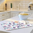 thumbnail image 6 of FREEAMG Dish Drying Mat Ocean Turtles Kitchen Dish Pads Super Absorbent Microfiber Dish Drying Rack Pads Safe Heat-resistant Kitchen Counter Mat,18x24 Inch, 6 of 7