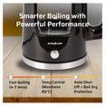 thumbnail image 4 of 1.7L Glass Electric Kettle – Hot Water Tea Kettle with LED Light, Stainless Steel & Borosilicate Glass, Auto Shut-Off, BPA-Free Electric Teapot, 1500W Fast Boil, Cool Touch, 4 of 6