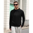 thumbnail image 3 of COOFANDY Men's Zip-up Hoodie, Full-zip Hoodie for Men and Women, Hooded Sweatshirt, 3 of 8