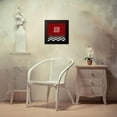 thumbnail image 4 of Reed, Tara 15x15 Black Modern Framed Museum Art Print Titled - Rather be Playing Chess red II-Learn More, 4 of 5