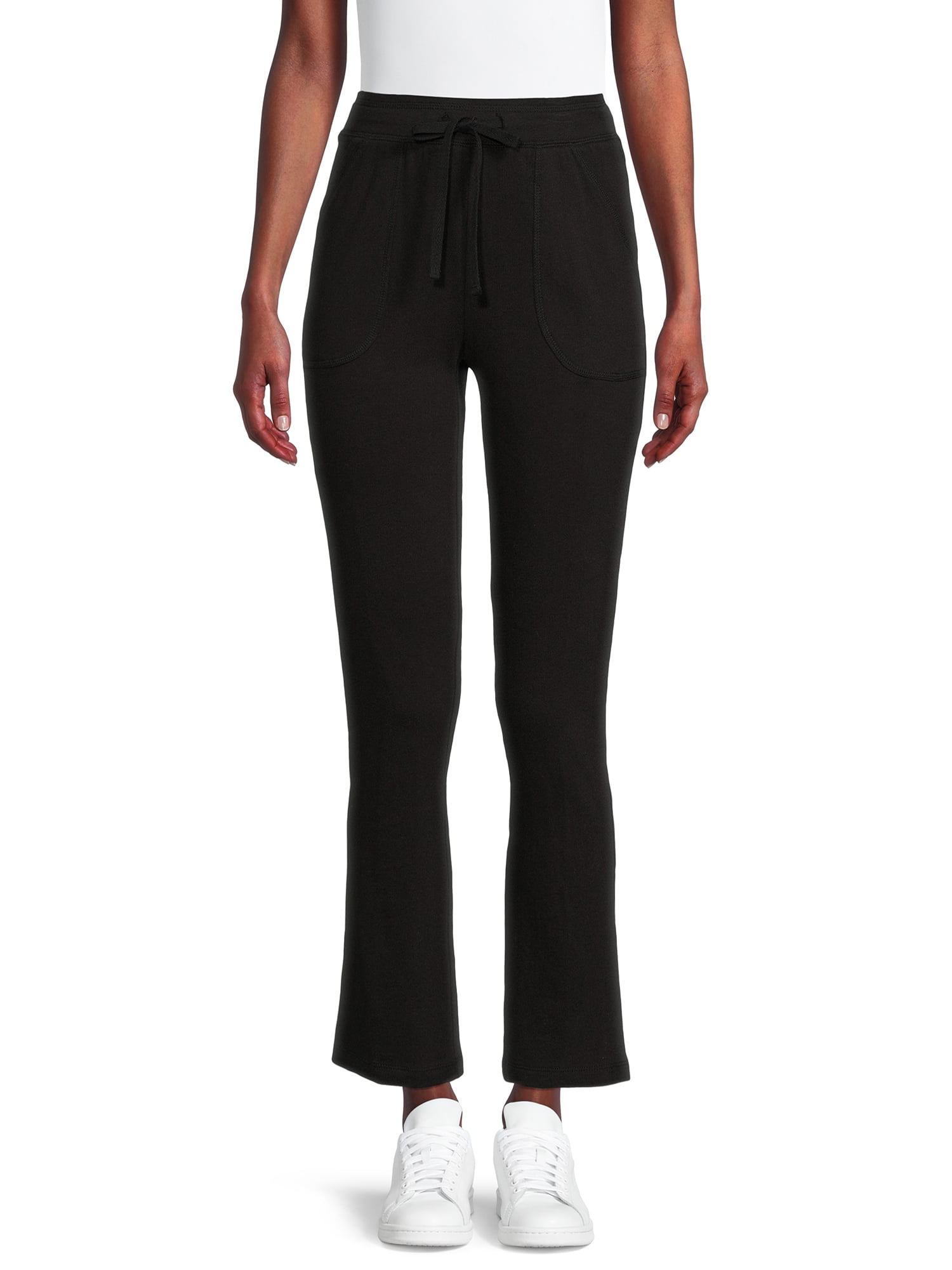 RealSize Women's French Terry Cloth Pants with Pockets