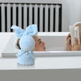 thumbnail image 4 of Tauxra Soft Cute Rabbit Shape Absorbent Fiber Bath Towel With Beads 29.5x13.8 Inches For Kids Party Favors, 4 of 6