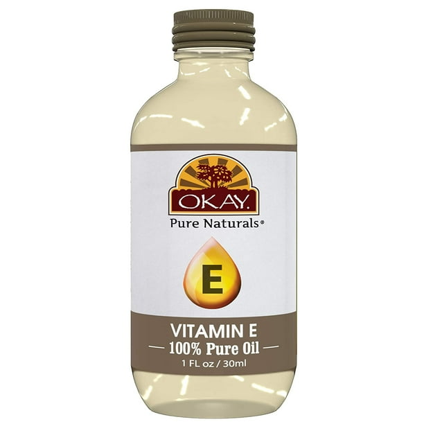 Okay Hair & Skin Oil 100 Pure Vitamin E Oil 1 oz