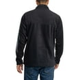 thumbnail image 3 of Men's Columbia Steens Mountain II Half-Snap Pullover Color: Black Size: XXL, 3 of 5