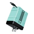 thumbnail image 1 of Klonfd 2 In 1Fast Charger 120w Upgraded Retractable Scalable Super Fast Charger Module Functional Foldable Charging Adapter Wall Plug For Phone Tablet Laptops, 1 of 4