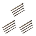 thumbnail image 4 of Speravity Brocas de 6mm, 6mm, 8mm, 10mm, 12mm, abridores de agujeros de piedra de azulejo hexagonal triangular multimaterial, juego de brocas de vidrio traje 2 3piezas Speravity CBP175677, 4 of 6