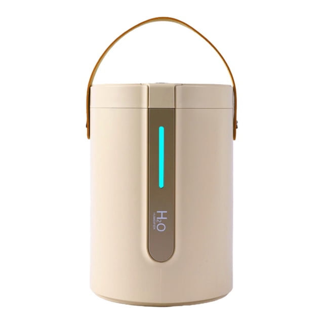 Humidificador De Doble Pulverización Humidificador Personal De Escritorio Para Mesita De Noche Oficina Hotel Beige