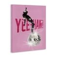 thumbnail image 4 of Stupell Industries Yeehaw Disco Cowgirl Text & Numbers Painting Wrapped Canvas Art Print Wall Art, 24 x 30, 4 of 8
