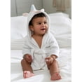 thumbnail image 3 of Gerber Baby Boy or Girl Unisex Hooded Bathrobe, Sizes Newborn-9M, 3 of 10