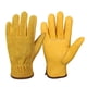 thumbnail image 1 of Guantes de trabajo de cuero Guantes de jardinería de piel de vaca resistente para hombres y mujeres Ormromra  CZYL-YX256-3, 1 of 1
