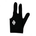 thumbnail image 1 of DYNWAVECA 2X Spandex Noir Main Gauche Snooker Billards 3 Doigts pour Bâtons de Queue de Billard, 1 of 9