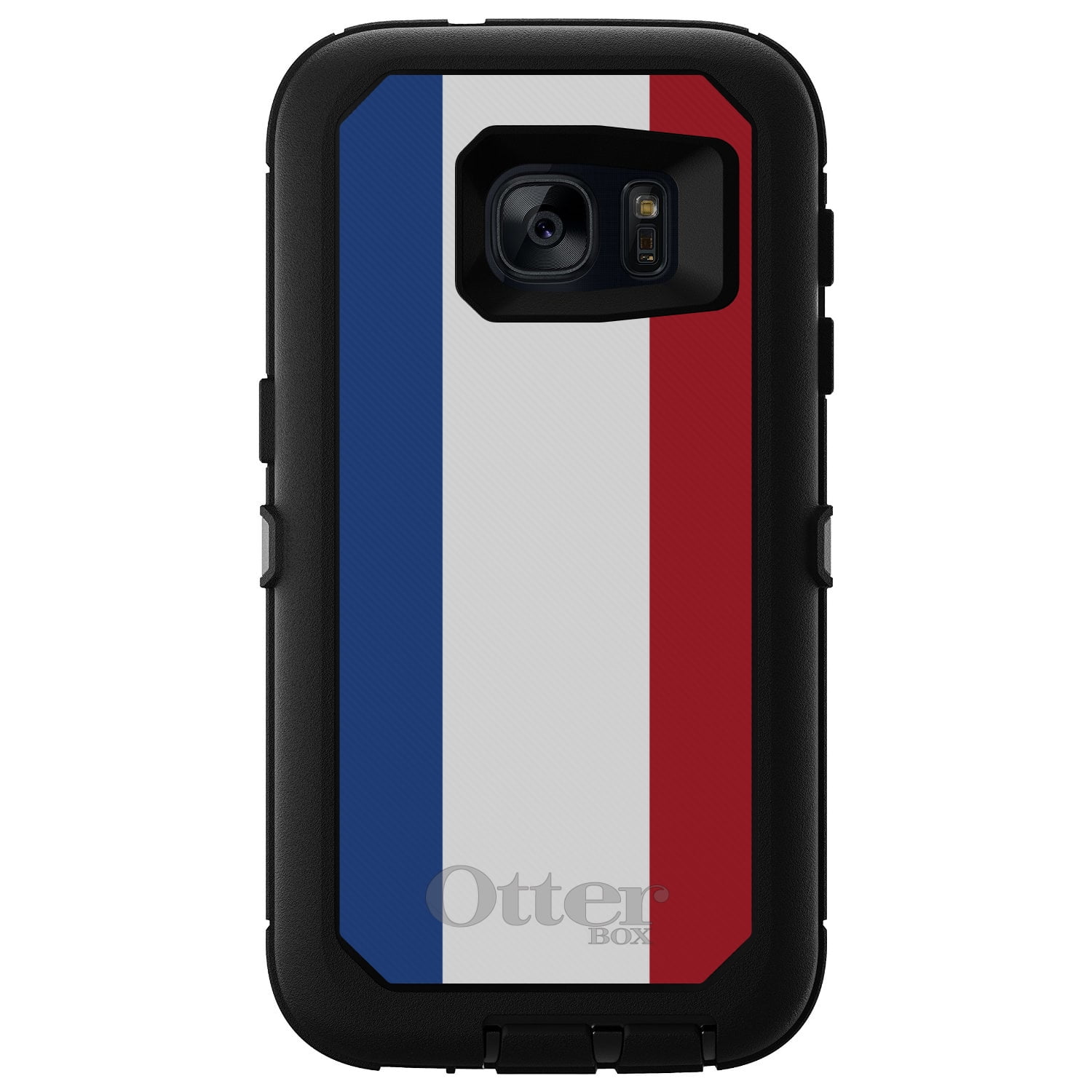 CUSTOM Black OtterBox Defender Series Case for Samsung Galaxy S7 Holland Flag