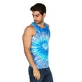 thumbnail image 3 of Tie Dye Tank Top Men Women - Fun Bright Colotful Tops, 3 of 6
