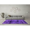 thumbnail image 3 of Ahgly Company Indoor Rectangle Persian Purple Bohemian Area Rugs, 5' x 8', 3 of 4