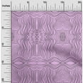 thumbnail image 2 of oneOone Rayon Light Pink Fabric Moire Craft Projects Decor Fabric Printed By The Yard 56 Inch Wide, 2 of 4