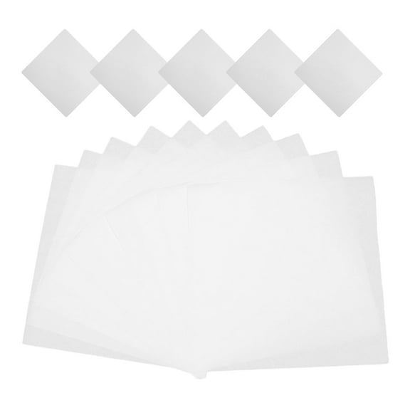 Raindrops 15 Pcs Laboratory Filter Paper 30.00X30.00X0.10CM White