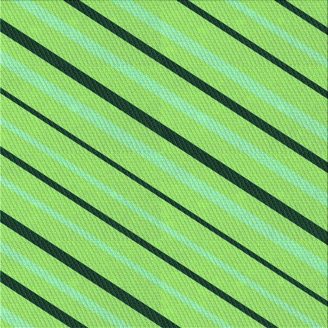Ahgly Company Machine Washable Indoor Square Transitional Emerald Green Area Rugs, 7' Square