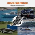 thumbnail image 4 of Hand Winch, 3500 lbs Pulling Capacity, Boat Trailer Winch Heavy Duty Rope Crank with 33 ft Polyester Strap and Two-Way Ratchet, Manual Operated Hand Crank Winch for Trailer, Boat or ATV Towing, 4 of 6