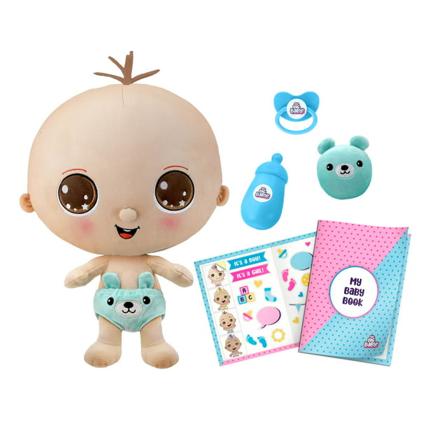 Rústico Bajo Touhou Big Big Baby 18" Interactive Expanding Foam Soft Baby Doll, Ages 3+,  Includes Removable Diaper and 3 Interactive Accessories – Bottle, Pacifier  and Toy - Walmart.com