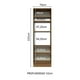 thumbnail image 5 of Mueble de Cocina Para Horno Madesa Glamy 70 cm 3 Puertas Marrón/Blanco, 5 of 8