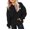 Black, variant on Mercatoo Girls Sweatshirt Personalized Print Casual Pattern Sweatshirt Comfortable Long Sleeve Teen Pullover Hoodies Girls