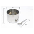 thumbnail image 3 of Tabakh Stainless Steel Masala Dabba/Spice Container Box with 7 Spoons - Clear Lid, 3 of 6