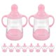 thumbnail image 1 of Candy Holder Pink Milk Bottle Candy Box Family Gatherings Decorative Containers 10Pcs, 1 of 5