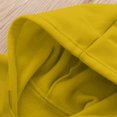 thumbnail image 6 of Kids Zip Up Hoodie School Uniform Boys Girls Zipper Sweatshirt Oversized Y2K Fall Hooded Jackets With Pockets Preppy Clothes 3-12Y, Yellow, 120, 6 of 6