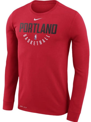 portland trail blazers long sleeve shirt